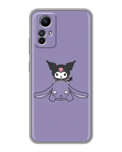 Чехол для Xiaomi Redmi Note 12s с картинкой «Kuromi на лиловом фоне» Чехол для Xiaomi Redmi Note 12s с картинкой «Kuromi на лиловом фоне»