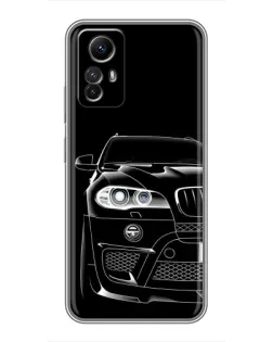 Чехол для Xiaomi Redmi Note 12s с картинкой «Темный силуэт BMW» Чехол для Xiaomi Redmi Note 12s с картинкой «Темный силуэт BMW»