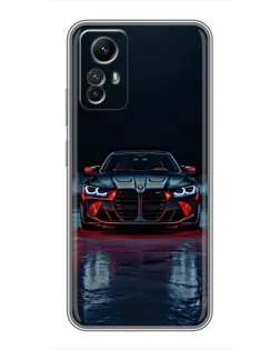 Чехол для Xiaomi Redmi Note 12s с картинкой «BMW на мокрой дороге» Чехол для Xiaomi Redmi Note 12s с картинкой «BMW на мокрой дороге»