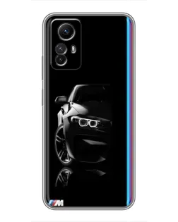 Чехол для Xiaomi Redmi Note 12s с картинкой «Силуэт BMW в темноте» Чехол для Xiaomi Redmi Note 12s с картинкой «Силуэт BMW в темноте»