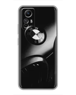 Чехол для Xiaomi Redmi Note 12s с картинкой «Эмблема BMW — макро» Чехол для Xiaomi Redmi Note 12s с картинкой «Эмблема BMW — макро»
