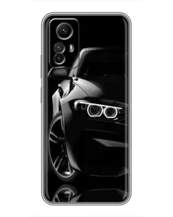 Чехол для Xiaomi Redmi Note 12s с картинкой «Черная BMW — профиль» Чехол для Xiaomi Redmi Note 12s с картинкой «Черная BMW — профиль»