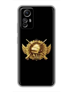 Чехол для Xiaomi Redmi Note 12s с картинкой «PUBG — оранжевый градиент» Чехол для Xiaomi Redmi Note 12s с картинкой «PUBG — оранжевый градиент»