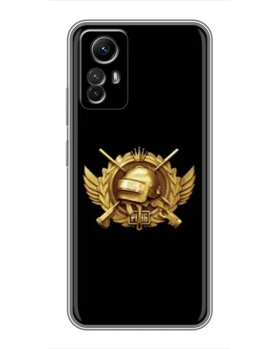Чехол для Xiaomi Redmi Note 12s с картинкой «PUBG — оранжевый градиент» Чехол для Xiaomi Redmi Note 12s с картинкой «PUBG — оранжевый градиент»