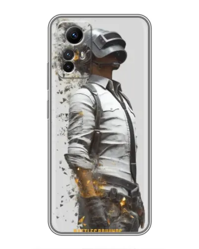 Чехол для Xiaomi Redmi Note 12s с картинкой «PUBG — боец в пыли» Чехол для Xiaomi Redmi Note 12s с картинкой «PUBG — боец в пыли»