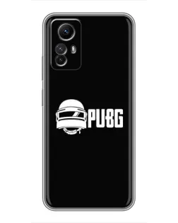 Чехол для Xiaomi Redmi Note 12s с картинкой «PUBG — классический лого»