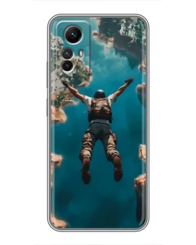 Чехол для Xiaomi Redmi Note 12s с картинкой «PUBG — свободное падение» Чехол для Xiaomi Redmi Note 12s с картинкой «PUBG — свободное падение»