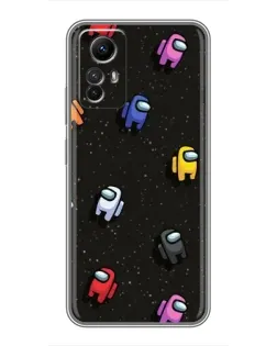 Чехол для Xiaomi Redmi Note 12s с картинкой «Космический паттерн Among Us» Чехол для Xiaomi Redmi Note 12s с картинкой «Космический паттерн Among Us»