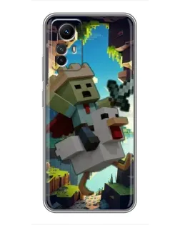 Чехол для Xiaomi Redmi Note 12s с картинкой «Стив и гусь» Чехол для Xiaomi Redmi Note 12s с картинкой «Стив и гусь»