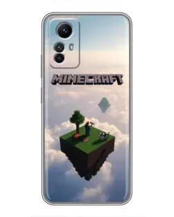 Чехол для Xiaomi Redmi Note 12s с картинкой «Небесный остров»