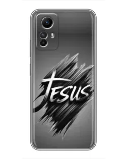 Чехол для Xiaomi Redmi Note 12s с картинкой «Надпись Jesus Graffiti» Чехол для Xiaomi Redmi Note 12s с картинкой «Надпись Jesus Graffiti»