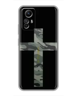 Чехол для Xiaomi Redmi Note 12s с картинкой «Милитари Крест» Чехол для Xiaomi Redmi Note 12s с картинкой «Милитари Крест»