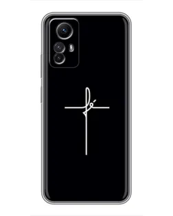 Чехол для Xiaomi Redmi Note 12s с картинкой «Тонкий крест» Чехол для Xiaomi Redmi Note 12s с картинкой «Тонкий крест»