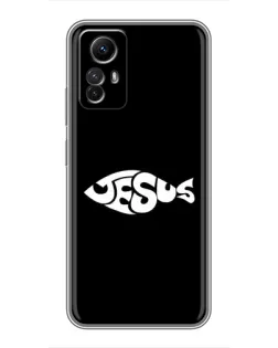 Чехол для Xiaomi Redmi Note 12s с картинкой «Рыба Jesus» Чехол для Xiaomi Redmi Note 12s с картинкой «Рыба Jesus»