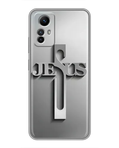 Чехол для Xiaomi Redmi Note 12s с картинкой «Металлический крест Jesus» Чехол для Xiaomi Redmi Note 12s с картинкой «Металлический крест Jesus»