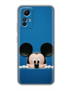 Чехол для Xiaomi Redmi Note 12s с картинкой «Микки выглядывает» Чехол для Xiaomi Redmi Note 12s с картинкой «Микки выглядывает»