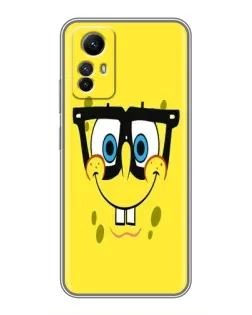 Чохол для Xiaomi Redmi Note 12s з картинкою «Мінімалістичний Спанч Боб» Чохол для Xiaomi Redmi Note 12s з картинкою «Мінімалістичний Спанч Боб»