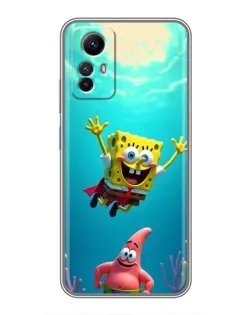 Чохол для Xiaomi Redmi Note 12s з картинкою «Спанч Боб під водою» Чохол для Xiaomi Redmi Note 12s з картинкою «Спанч Боб під водою»