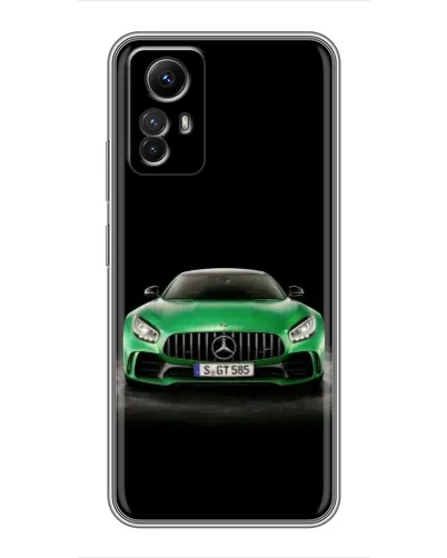Чехол для Xiaomi Redmi Note 12s с картинкой «Mercedes — неоновый лого» Чехол для Xiaomi Redmi Note 12s с картинкой «Mercedes — неоновый лого»