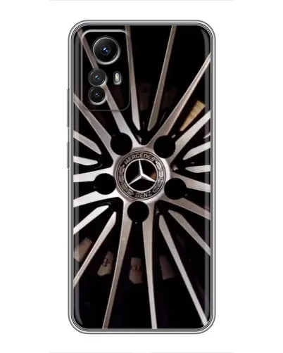 Чехол для Xiaomi Redmi Note 12s с картинкой «Диск Mercedes» Чехол для Xiaomi Redmi Note 12s с картинкой «Диск Mercedes»