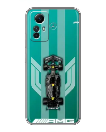 Чехол для Xiaomi Redmi Note 12s с картинкой «Mercedes AMG Petronas» Чехол для Xiaomi Redmi Note 12s с картинкой «Mercedes AMG Petronas»