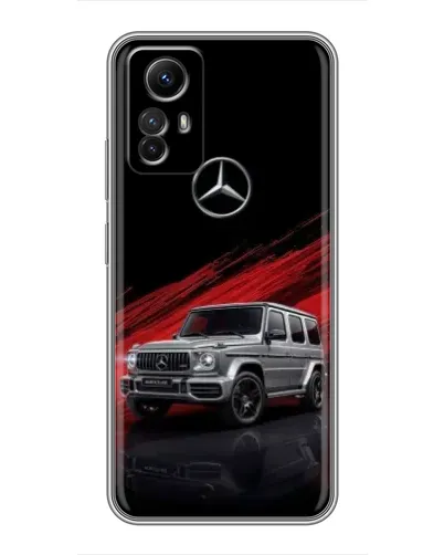 Чехол для Xiaomi Redmi Note 12s с картинкой «Mercedes G-Class красный» Чехол для Xiaomi Redmi Note 12s с картинкой «Mercedes G-Class красный»