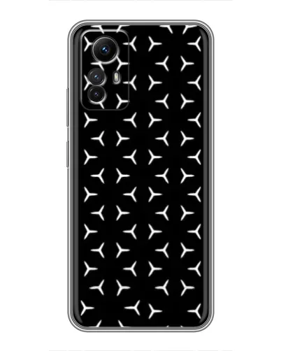 Чехол для Xiaomi Redmi Note 12s с картинкой «Mercedes паттерн звезд» Чехол для Xiaomi Redmi Note 12s с картинкой «Mercedes паттерн звезд»