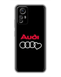 Чохол для Xiaomi Redmi Note 12s з картинкою «Логотип Audi Heart» Чохол для Xiaomi Redmi Note 12s з картинкою «Логотип Audi Heart»