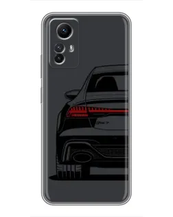Чехол для Xiaomi Redmi Note 12s с картинкой «Задняя часть Audi — арт» Чехол для Xiaomi Redmi Note 12s с картинкой «Задняя часть Audi — арт»