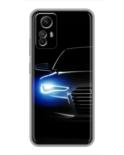 Чехол для Xiaomi Redmi Note 12s с картинкой «Неоновый взгляд Audi» Чехол для Xiaomi Redmi Note 12s с картинкой «Неоновый взгляд Audi»