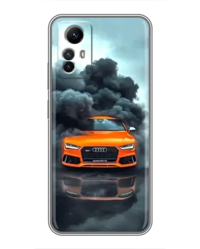 Чехол для Xiaomi Redmi Note 12s с картинкой «Audi в облаках дыма» Чехол для Xiaomi Redmi Note 12s с картинкой «Audi в облаках дыма»