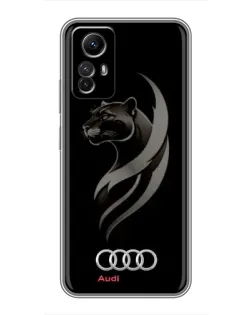 Чехол для Xiaomi Redmi Note 12s с картинкой «Графика — пантера и Audi» Чехол для Xiaomi Redmi Note 12s с картинкой «Графика — пантера и Audi»
