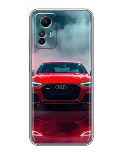 Чехол для Xiaomi Redmi Note 12s с картинкой «Audi RS — красный стиль» Чехол для Xiaomi Redmi Note 12s с картинкой «Audi RS — красный стиль»