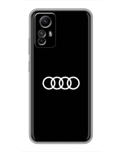 Чехол для Xiaomi Redmi Note 12s с картинкой «Audi White Logo» Чехол для Xiaomi Redmi Note 12s с картинкой «Audi White Logo»
