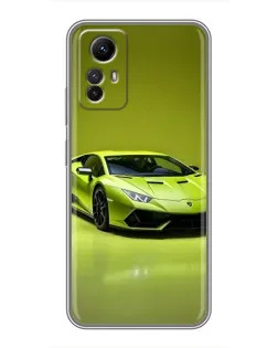 Чехол для Xiaomi Redmi Note 12s с картинкой «Салатовый Lamborghini Huracan» Чехол для Xiaomi Redmi Note 12s с картинкой «Салатовый Lamborghini Huracan»