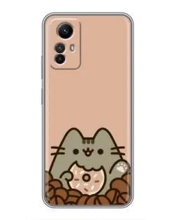 Чехол для Xiaomi Redmi Note 12s с картинкой «Кофейный Пушин» Чехол для Xiaomi Redmi Note 12s с картинкой «Кофейный Пушин»