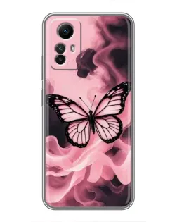 Чехол для Xiaomi Redmi Note 12s с картинкой «Бабочка в дыму» Чехол для Xiaomi Redmi Note 12s с картинкой «Бабочка в дыму»