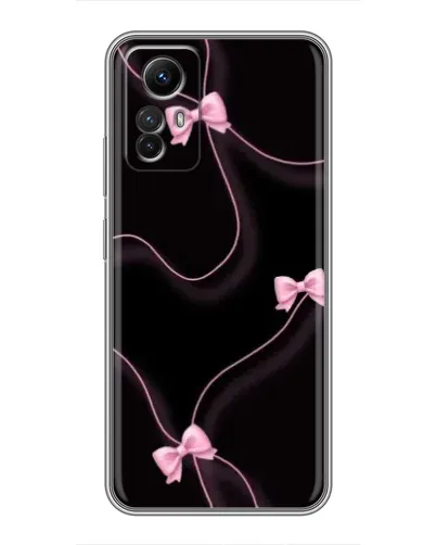 Чехол для Xiaomi Redmi Note 12s с картинкой «Розовые ленты»