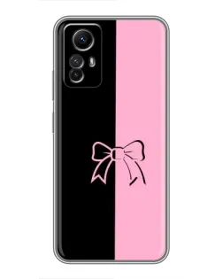 Чехол для Xiaomi Redmi Note 12s с картинкой «Половинки банта» Чехол для Xiaomi Redmi Note 12s с картинкой «Половинки банта»
