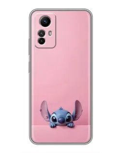Чехол для Xiaomi Redmi Note 12s с картинкой «Stitch выглядывает» Чехол для Xiaomi Redmi Note 12s с картинкой «Stitch выглядывает»
