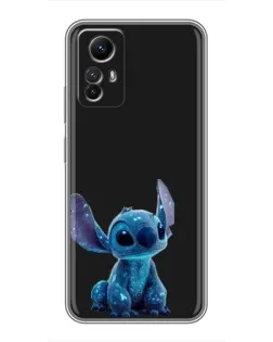 Чехол для Xiaomi Redmi Note 12s с картинкой «Стич на черном» Чехол для Xiaomi Redmi Note 12s с картинкой «Стич на черном»