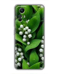 Чехол для Xiaomi Redmi Note 12s с картинкой «Ландыши в зелени»