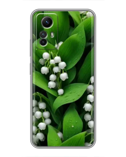 Чехол для Xiaomi Redmi Note 12s с картинкой «Ландыши в зелени»