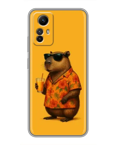 Чехол для Xiaomi Redmi Note 12s с картинкой «Капибара на отдыхе» Чехол для Xiaomi Redmi Note 12s с картинкой «Капибара на отдыхе»