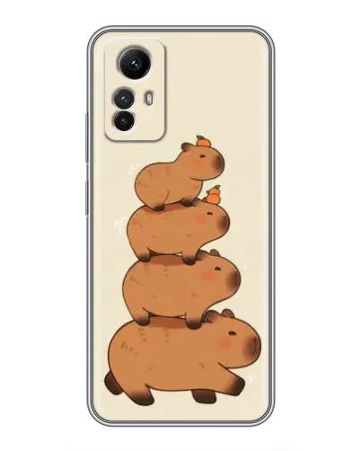 Чехол для Xiaomi Redmi Note 12s с картинкой «Башня из капибар» Чехол для Xiaomi Redmi Note 12s с картинкой «Башня из капибар»