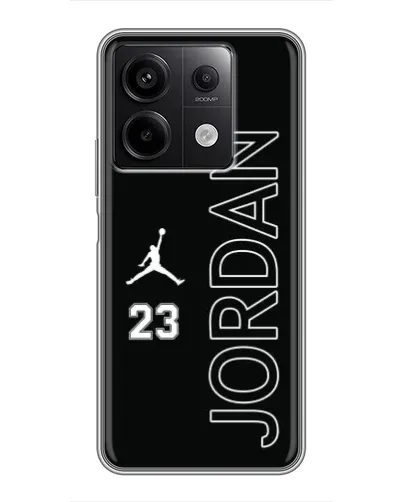 Чехол для Xiaomi Redmi Note 13 (5G) с картинкой «Jordan Vertical»