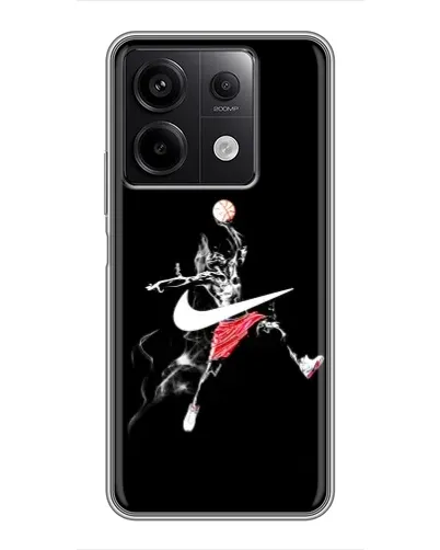 Чехол для Xiaomi Redmi Note 13 (5G) с картинкой «Jordan Jumpman»