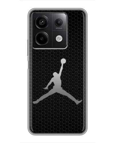 Чехол для Xiaomi Redmi Note 13 (5G) с картинкой «Jordan Dark Carbon»