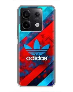 Чехол для Xiaomi Redmi Note 13 (5G) с картинкой «Абстракция Adidas»