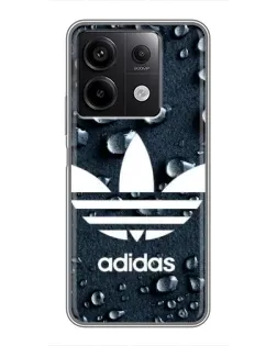 Чехол для Xiaomi Redmi Note 13 (5G) с картинкой «Adidas Trefoil Blue»